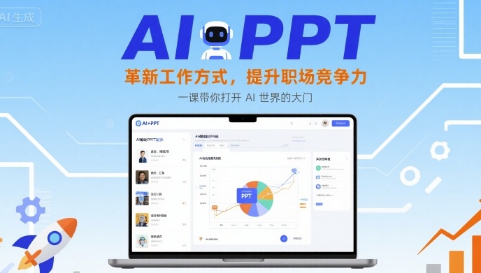 AI+PPT：革新工作方式，提升职场竞争力，一课带你打开 AI 世界的大门-优优云网创优优云网创资源站