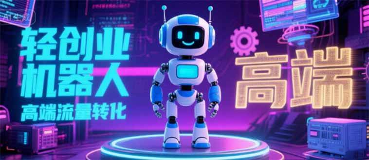 （15537期）2025 独立玩家必看：机器人 IP 流量转化新玩法，N 粉变现高效路径揭秘-优优云网创优优云网创资源站