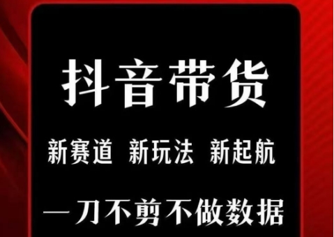 抖音短视频一刀不剪带货，不剪辑，不直播，每天发个视频，等着出单获取带货佣金-优优云网创优优云网创资源站