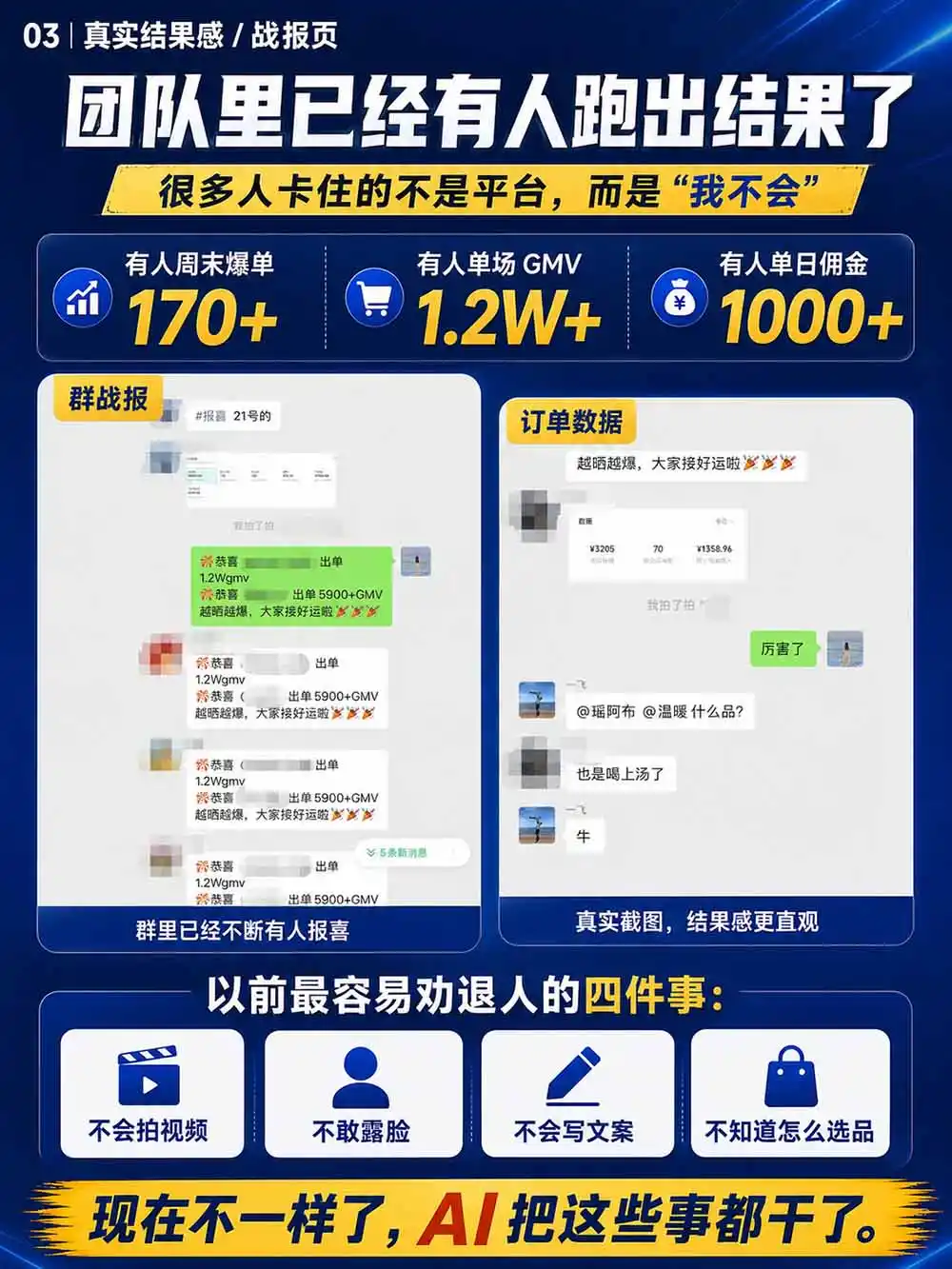 图片[5]- 0成本轻资产创业 | 虚拟项目 | 一人公司落地平台|清创生财2026视频号AI爆品带货训练营-9月开课｜不露脸不直播，AI做视频发视频号，有人下单，你赚佣金，轻松单日佣金1000+- 0成本轻资产创业 | 虚拟项目 | 一人公司落地平台|清创生财清风筹谋网赚库