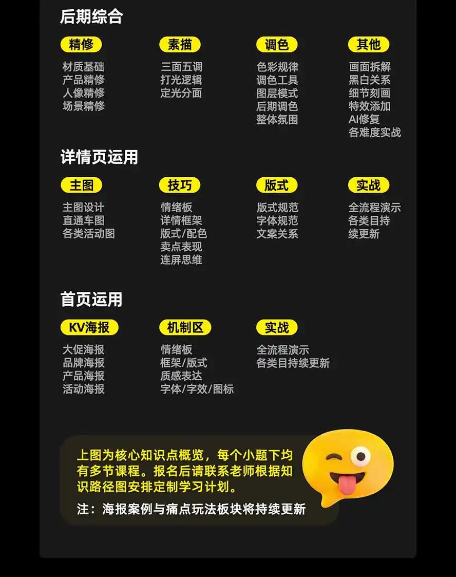 图片[4]- 0成本轻资产创业 | 虚拟项目 | 一人公司落地平台|清创生财电商头等舱AI设计全能进阶2026新课：PS+即梦+Nano Banana+ComfyUI，从产品精修到详情页全案设计- 0成本轻资产创业 | 虚拟项目 | 一人公司落地平台|清创生财清风筹谋网赚库