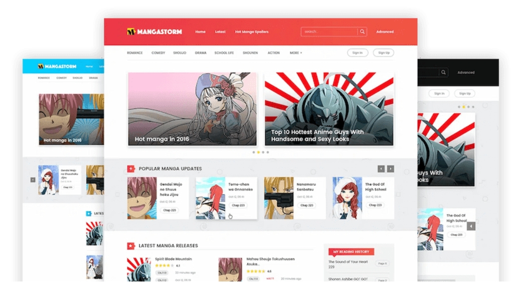 Madara 2.2.2.1主题源码 响应式WordPress漫画小说主题模板-优优云网创优优云网创资源站