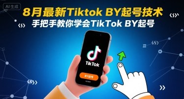 8月最新Tiktok搬运起号技术，手把手教你学会TikTok搬运起号-优优云网创优优云网创资源站