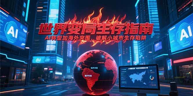 （15220期）付费文章《世界变局生存指南，AI转型加海外突围，破解小城市生存陷阱》-优优云网创优优云网创资源站
