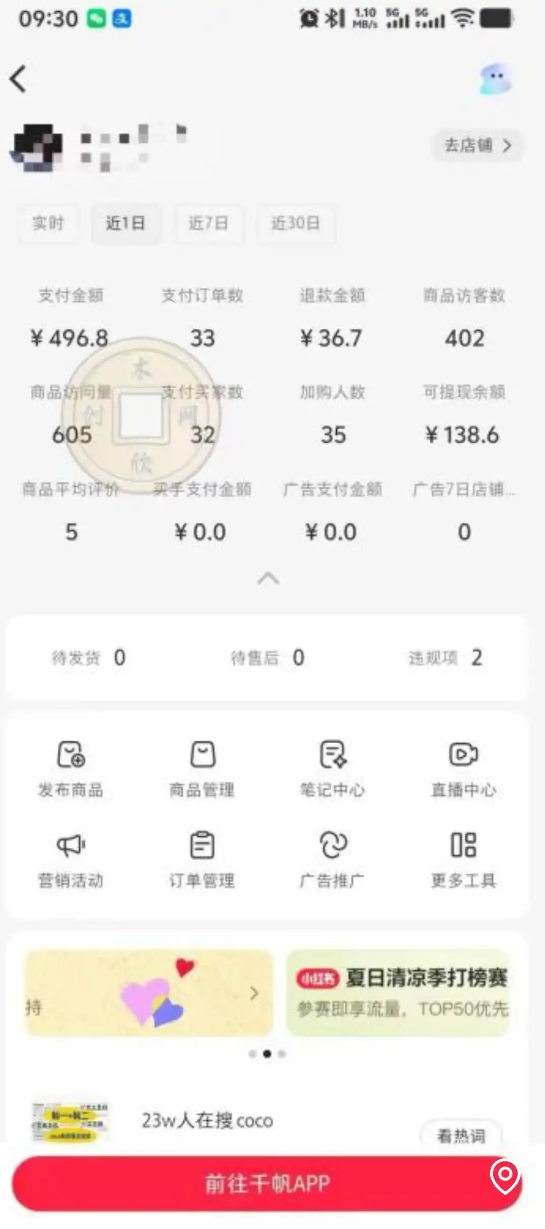 AI赋能小红书虚拟电商,单店单日收益500+,推荐流量+搜索流量持续稳定出单- 0成本轻资产创业 | 虚拟项目 | 一人公司落地平台|清创生财清风筹谋网赚库