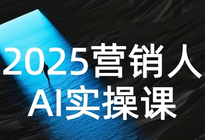 2025营销人Al实操课，AI营销抢跑实战，从Prompt到方案，效率碾压同行-优优云网创优优云网创资源站