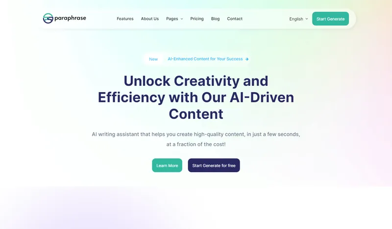 Bootstrap响应式AI写作助手官网源码-优优云网创优优云网创资源站