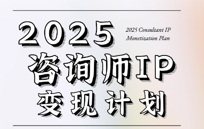7天构建咨询师变现系统，2025咨询师IP变现计划训练营-优优云网创优优云网创资源站