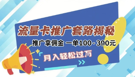 2025年外面卖1500的流量卡项目最新玩法，绿色无门槛对新手非常友好，日入3张+-优优云网创优优云网创资源站