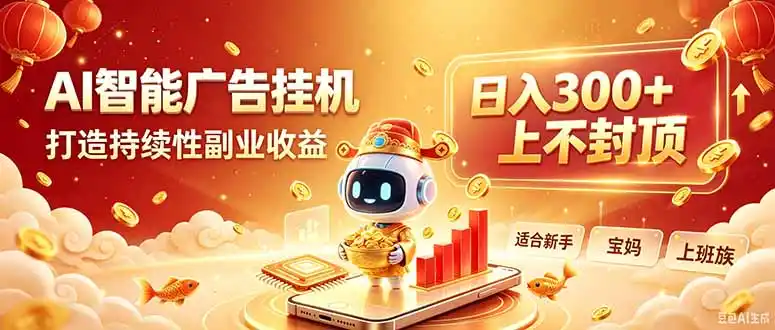 告别手动干活！AI自动化，解锁线上被动收益- 0成本轻资产创业 | 虚拟项目 | 一人公司落地平台|清创生财清风筹谋网赚库