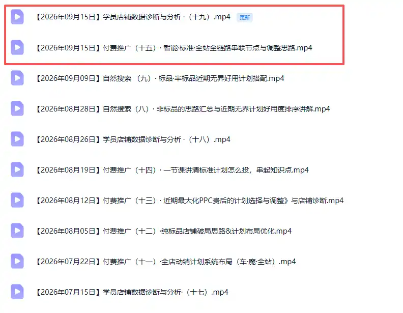 2026淘宝电商终局之战VIP课-更新0920:自然搜索+直通车+无界+精准人群,系统掌握测款动销与全店推广布局方法- 0成本轻资产创业 | 虚拟项目 | 一人公司落地平台|清创生财清风筹谋网赚库