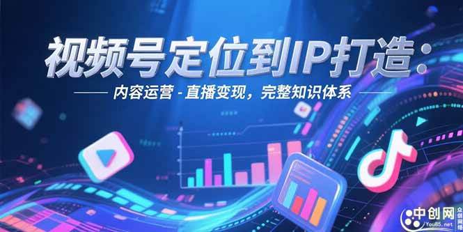 （15173期）视频号定位到IP打造：账号搭建-内容运营-直播变现，完整知识体系-优优云网创优优云网创资源站