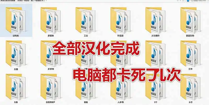 请称爆硬盘!Adobe 和 达芬奇 官方提供的高品质免版税音效库, 10000+ 免费商用音效合集,已离线打包- 0成本轻资产创业 | 虚拟项目 | 一人公司落地平台|清创生财清风筹谋网赚库